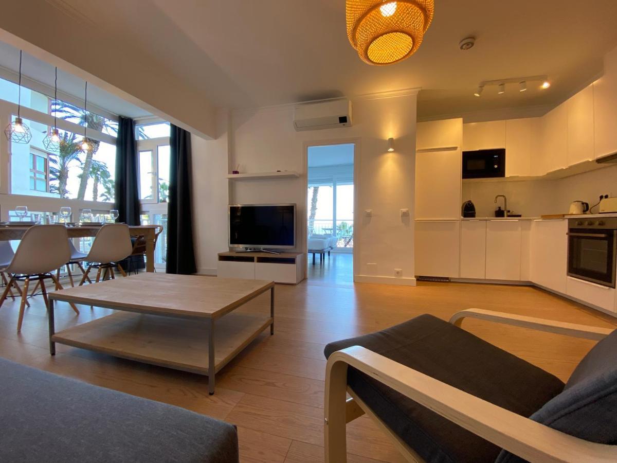 Malagueta Beach Front Mediterranean Apartment Málaga Exterior foto